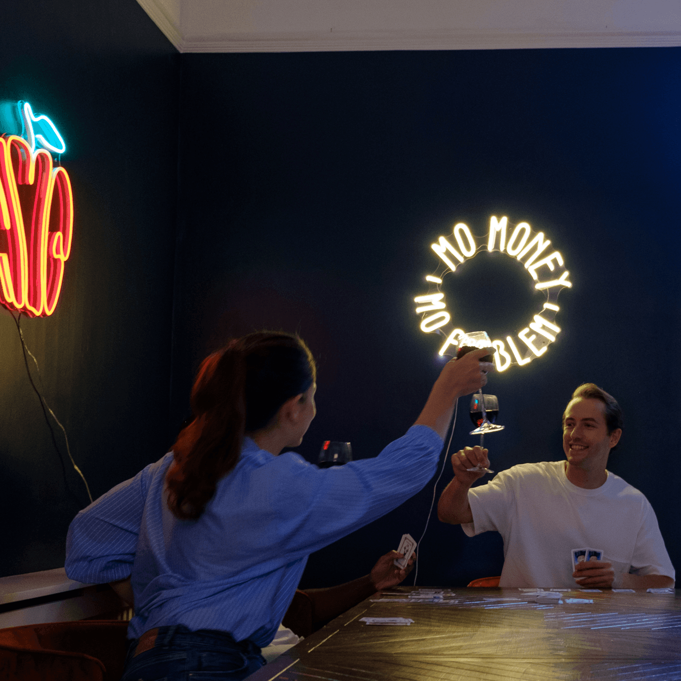 Mo money mo problem, Neon Tabela - Neonbir