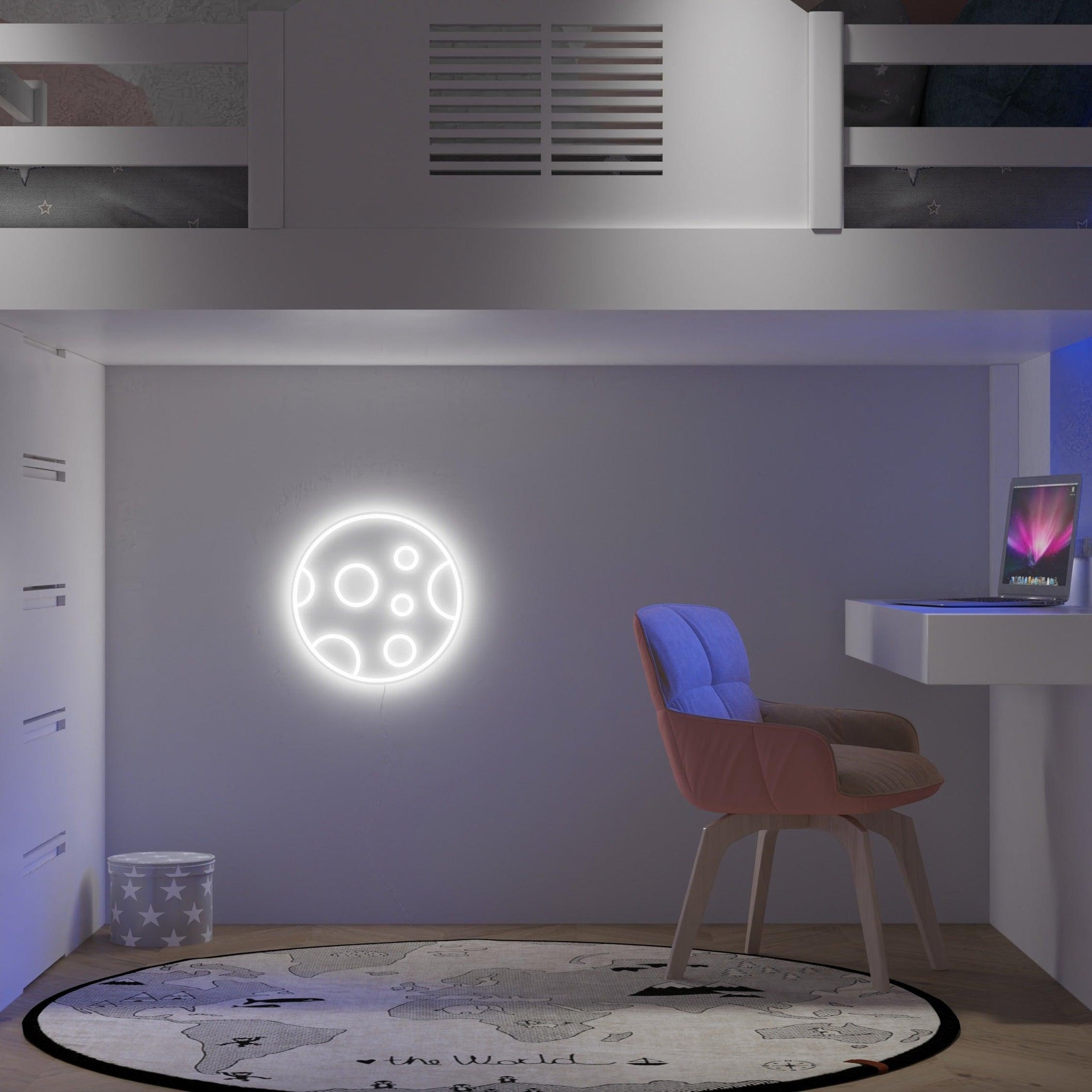 Moon - Neon Tabela - Neonbir