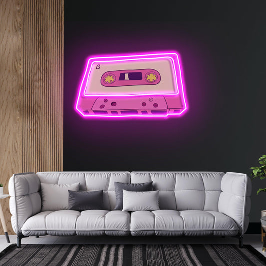 MP3 player Art Work Led Neon Sign Light - Neonbir