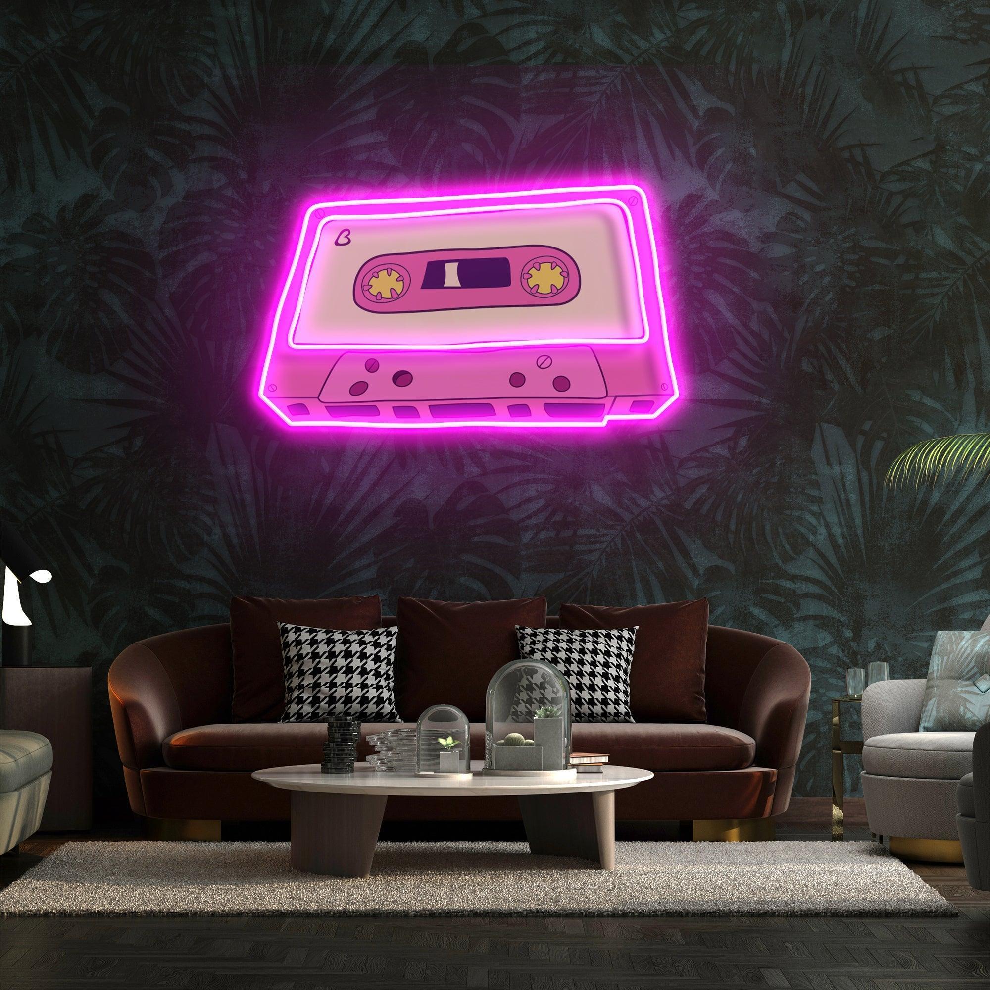 MP3 player Art Work Led Neon Sign Light - Neonbir