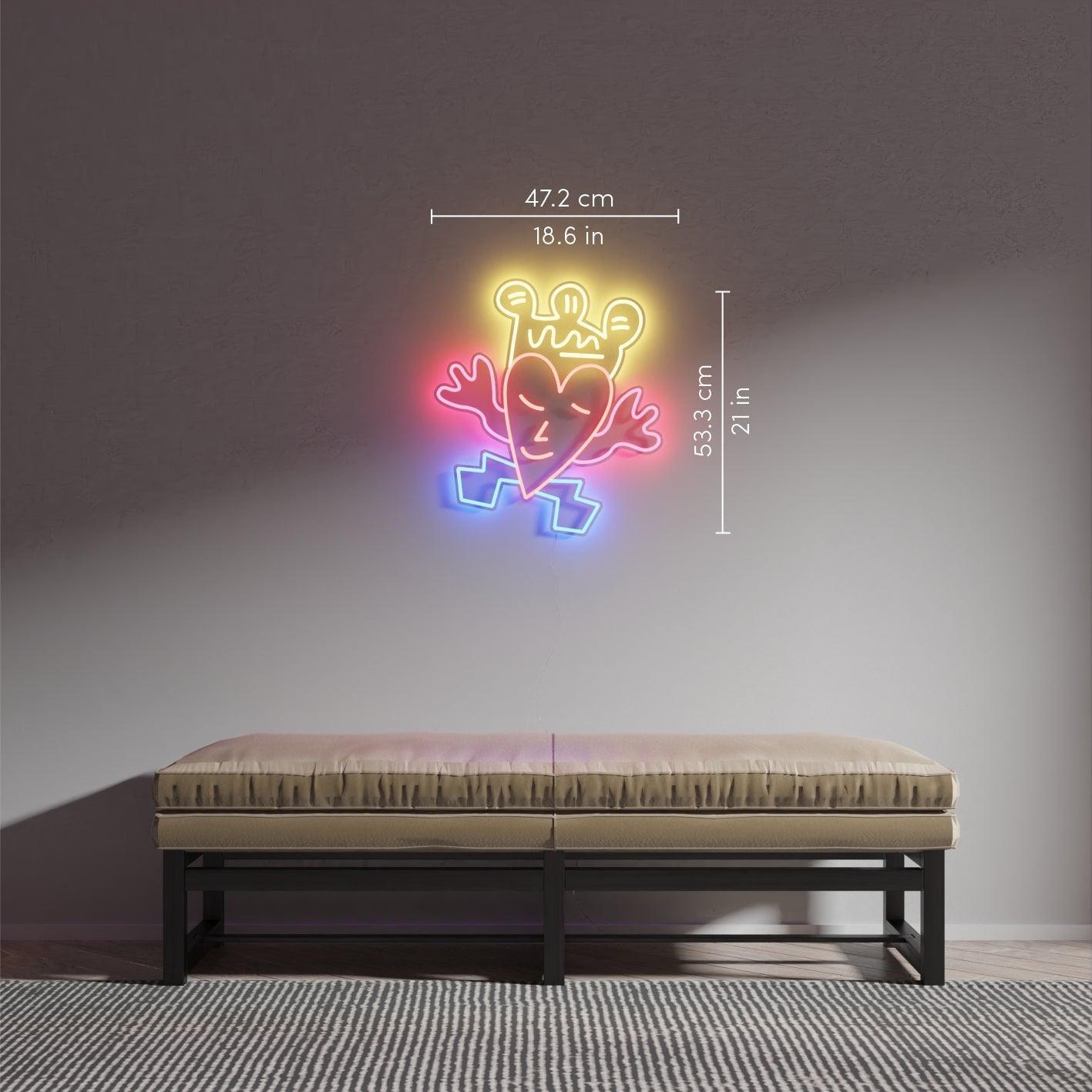 Mrs. Heartbreak by Vic Garcia - Neon Tabela - Neonbir