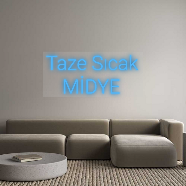 Özel Tasarım : Taze Sıcak MİDY...