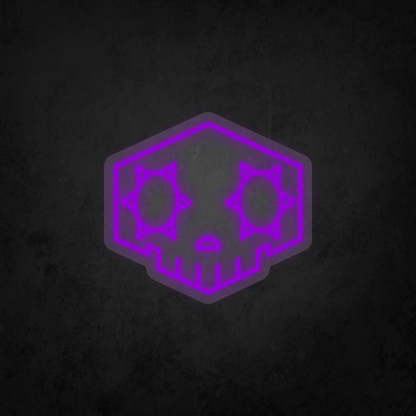 Neon Sign - Overwatch - Sombra Player Icon - Neonbir