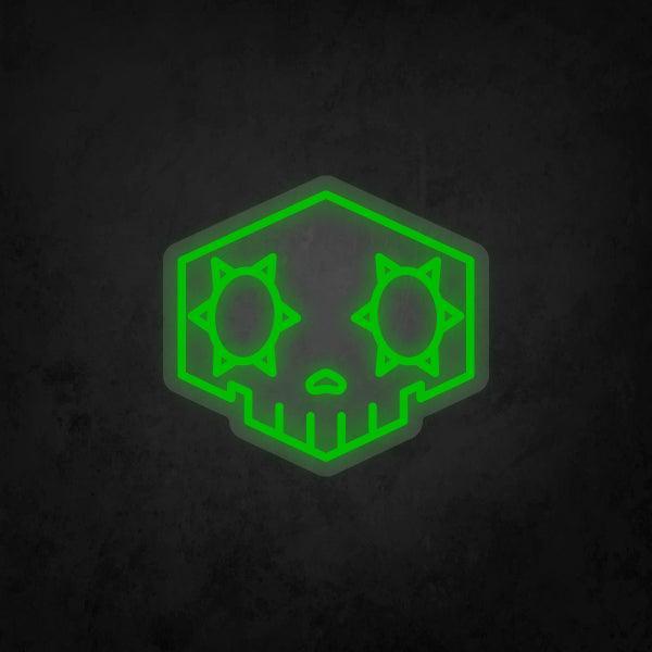 Neon Sign - Overwatch - Sombra Player Icon - Neonbir