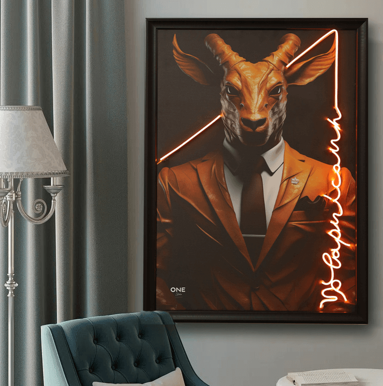 Oğlak Burcu Neon Led - Neonbir