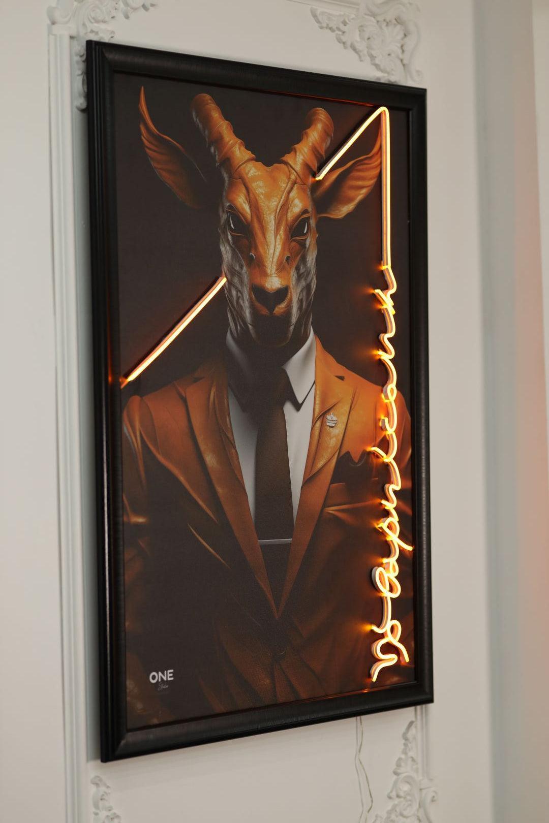 Oğlak Burcu Neon Led - Neonbir