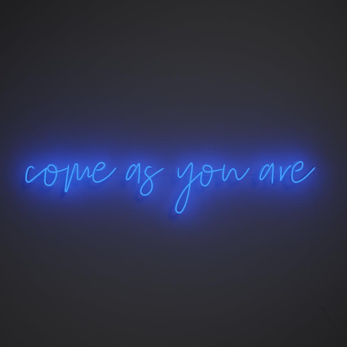 Come As You Are - Neon Tabela - Neonbir
