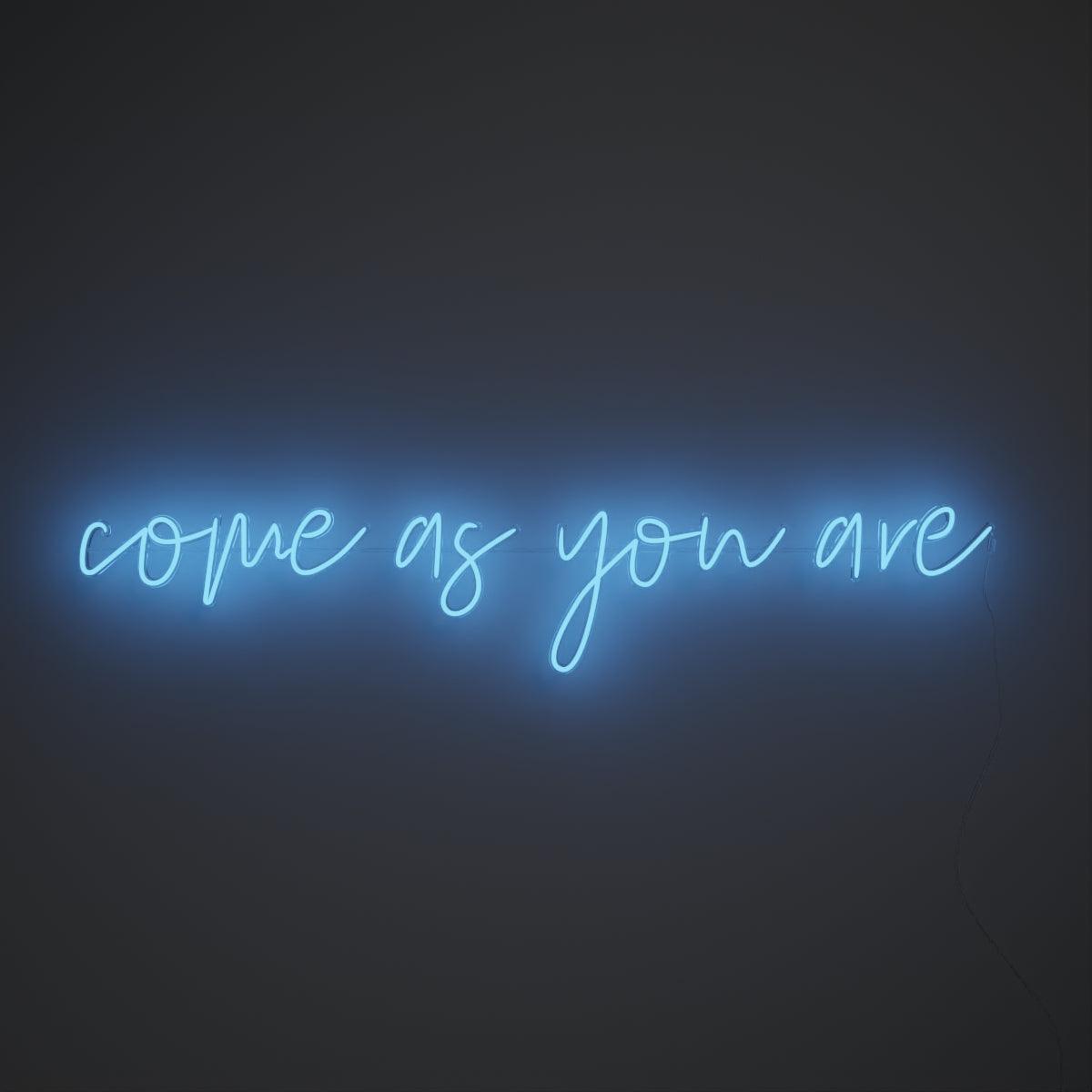 Come As You Are - Neon Tabela - Neonbir