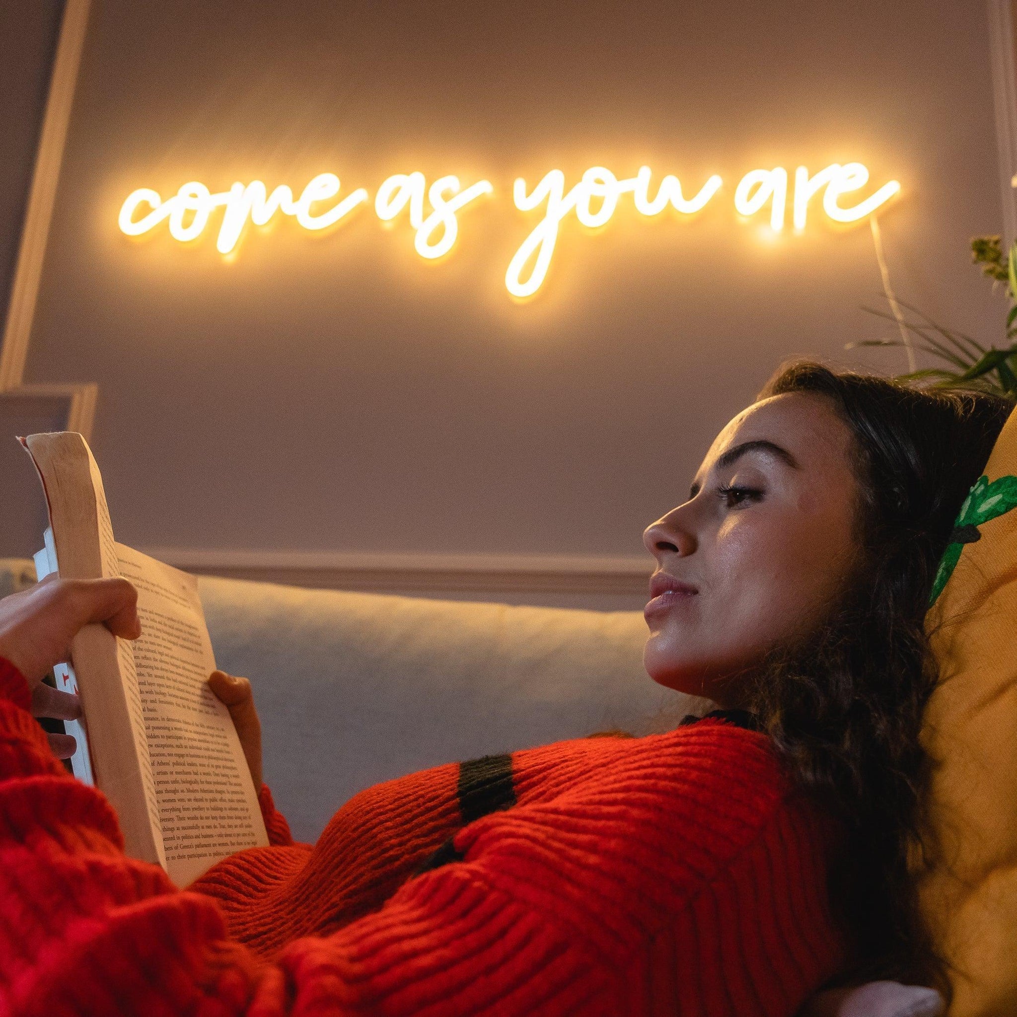 Come As You Are - Neon Tabela - Neonbir