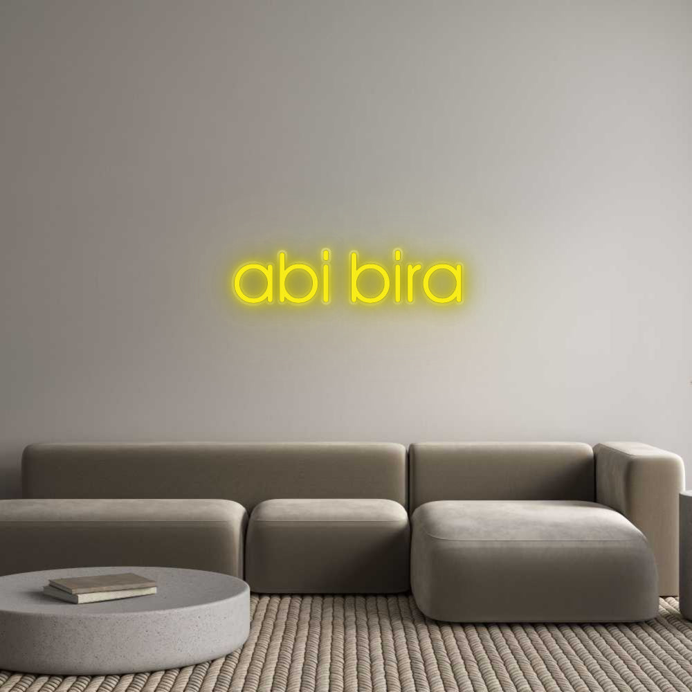 Özel Tasarım : abi bira - Neonbir