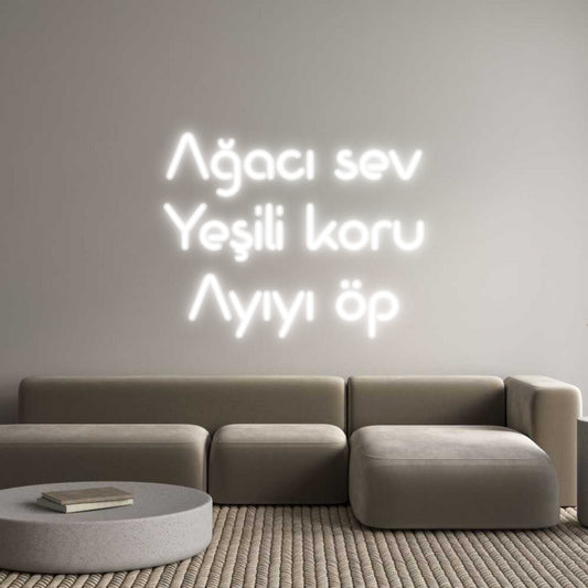 Özel Tasarım : Ağacı sev
Ye... - Neonbir