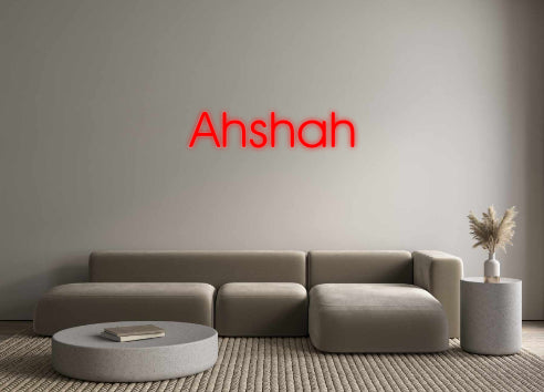 Özel Tasarım : Ahshah - Neonbir
