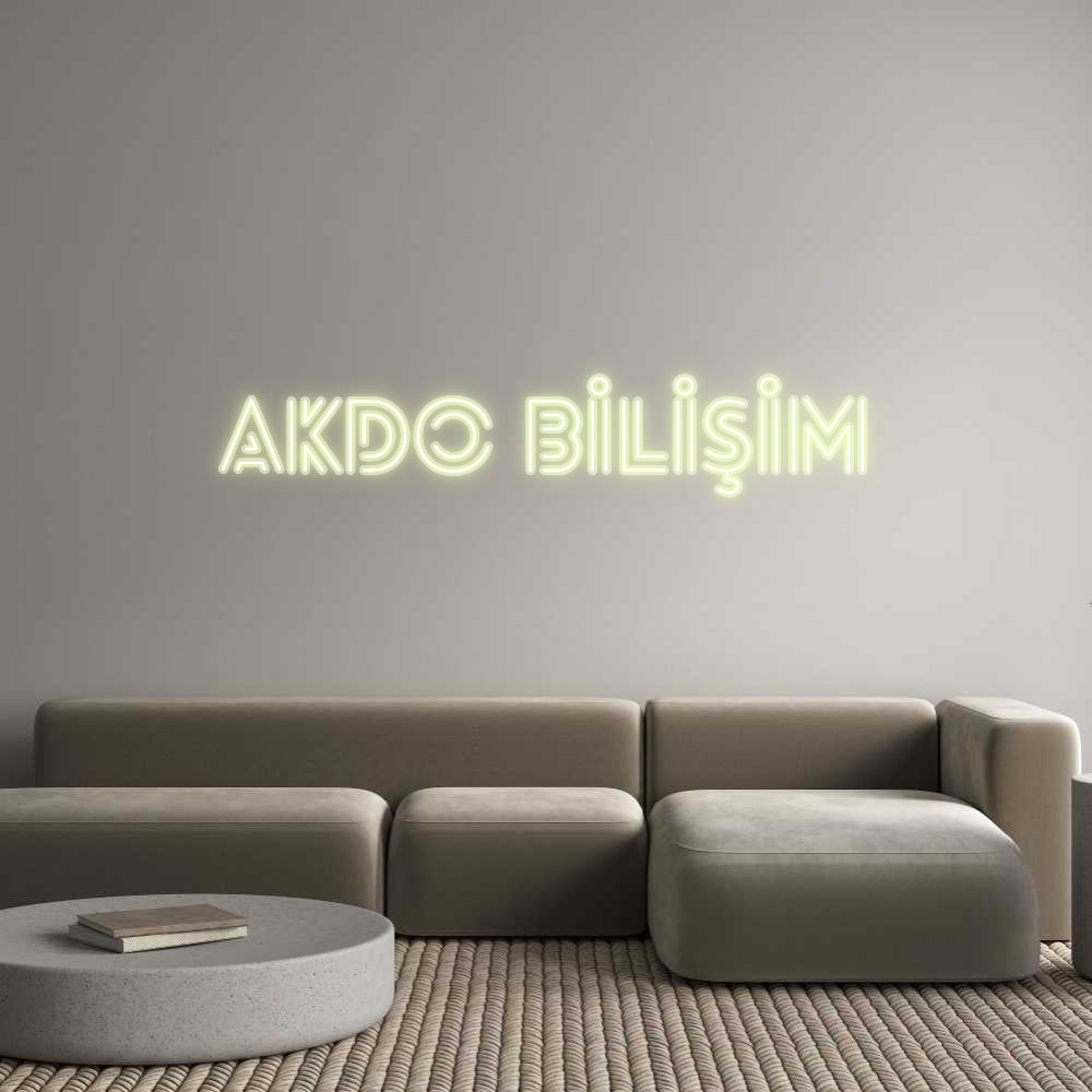 Özel Tasarım : AKDO BİLİŞİM - Neonbir
