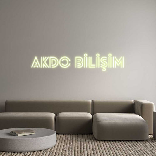 Özel Tasarım : AKDO BİLİŞİM - Neonbir