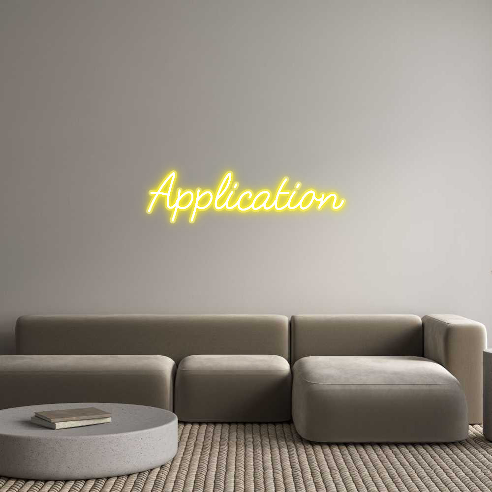 Özel Tasarım : Application - Neonbir