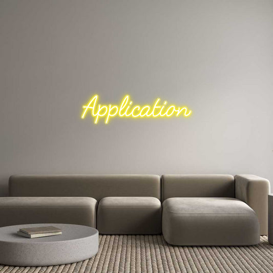 Özel Tasarım : Application - Neonbir