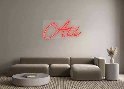 Özel Tasarım : Ati - Neonbir