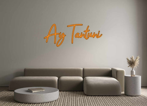 Özel Tasarım : Ay Tantuni - Neonbir