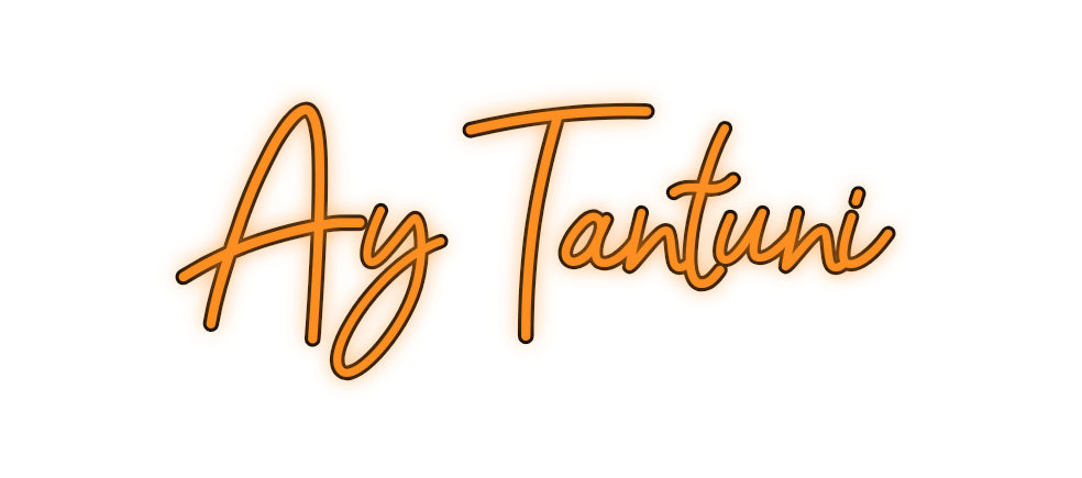 Özel Tasarım : Ay Tantuni - Neonbir