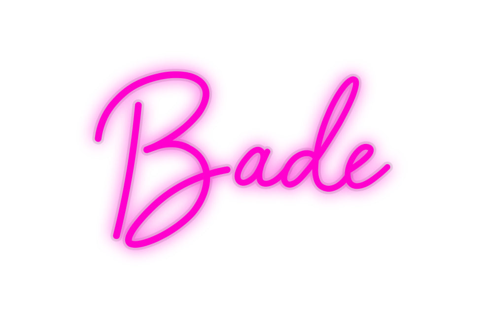 Özel Tasarım : Bade - Neonbir