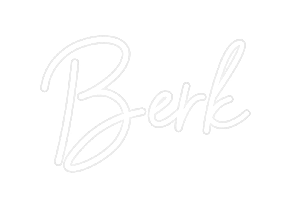 Özel Tasarım : Berk - Neonbir