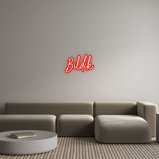 Özel Tasarım : Bildik - Neonbir