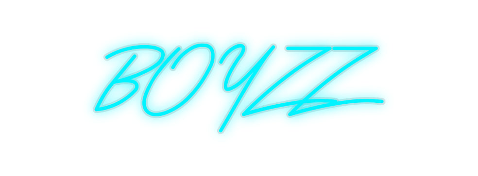 Özel Tasarım : BOYZZ - Neonbir