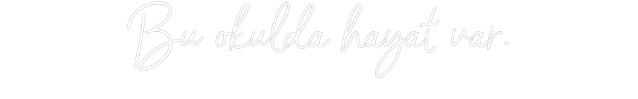 Özel Tasarım : Bu okulda hay... - Neonbir