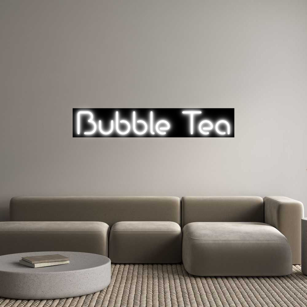Özel Tasarım : Bubble Tea - Neonbir