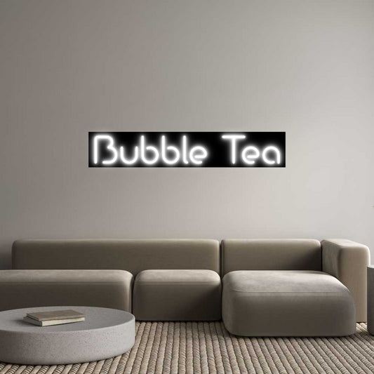 Özel Tasarım : Bubble Tea - Neonbir