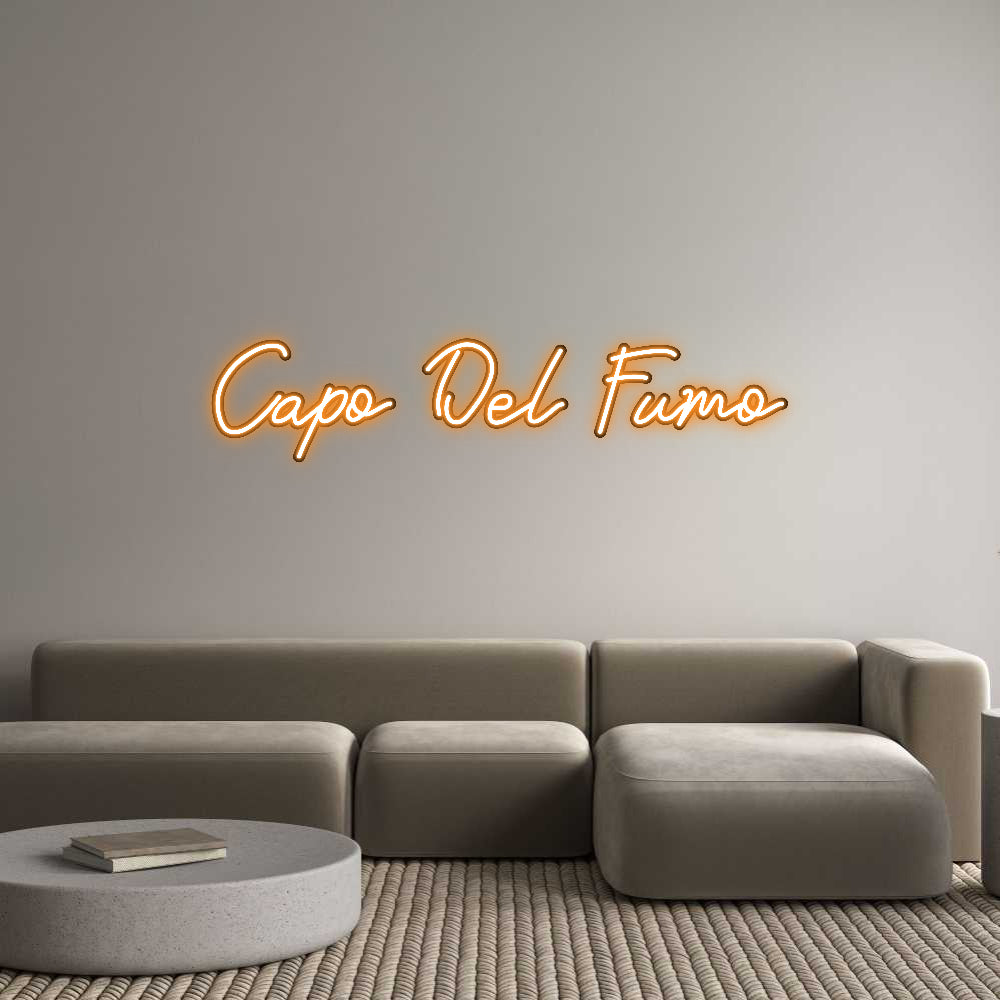 Özel Tasarım : Capo Del Fumo - Neonbir