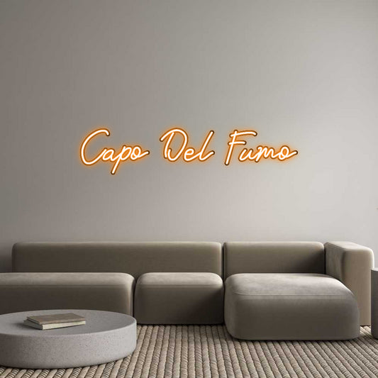 Özel Tasarım : Capo Del Fumo - Neonbir