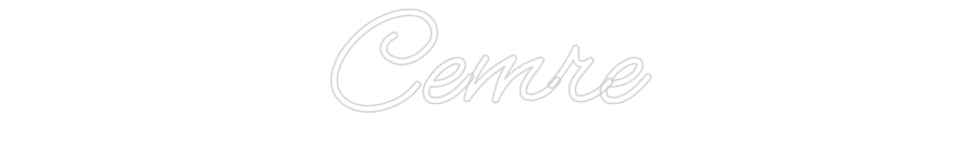 Özel Tasarım : Cemre - Neonbir