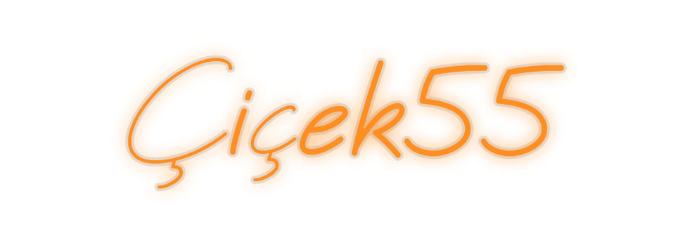 Özel Tasarım : Çiçek55 - Neonbir