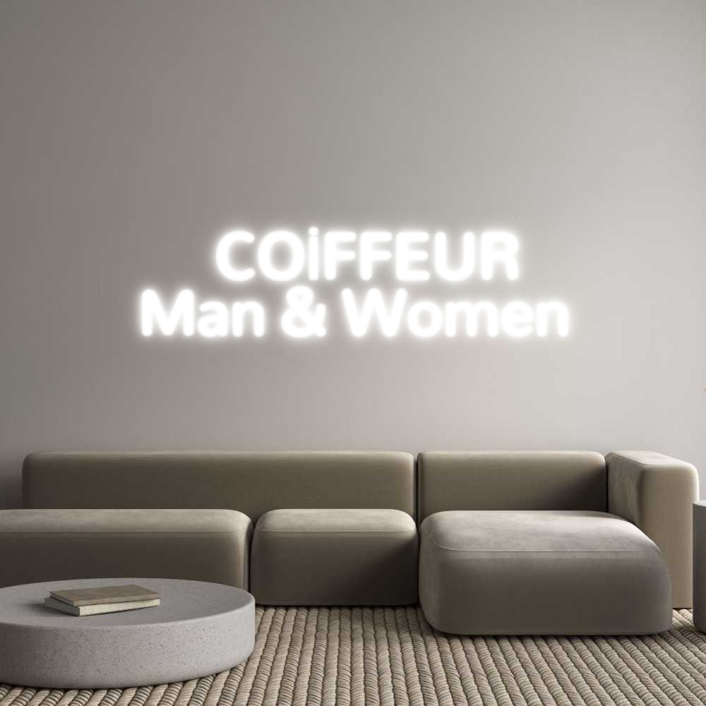 Özel Tasarım : COİFFEUR
... - Neonbir