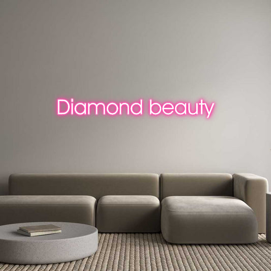 Özel Tasarım : Diamond beauty - Neonbir