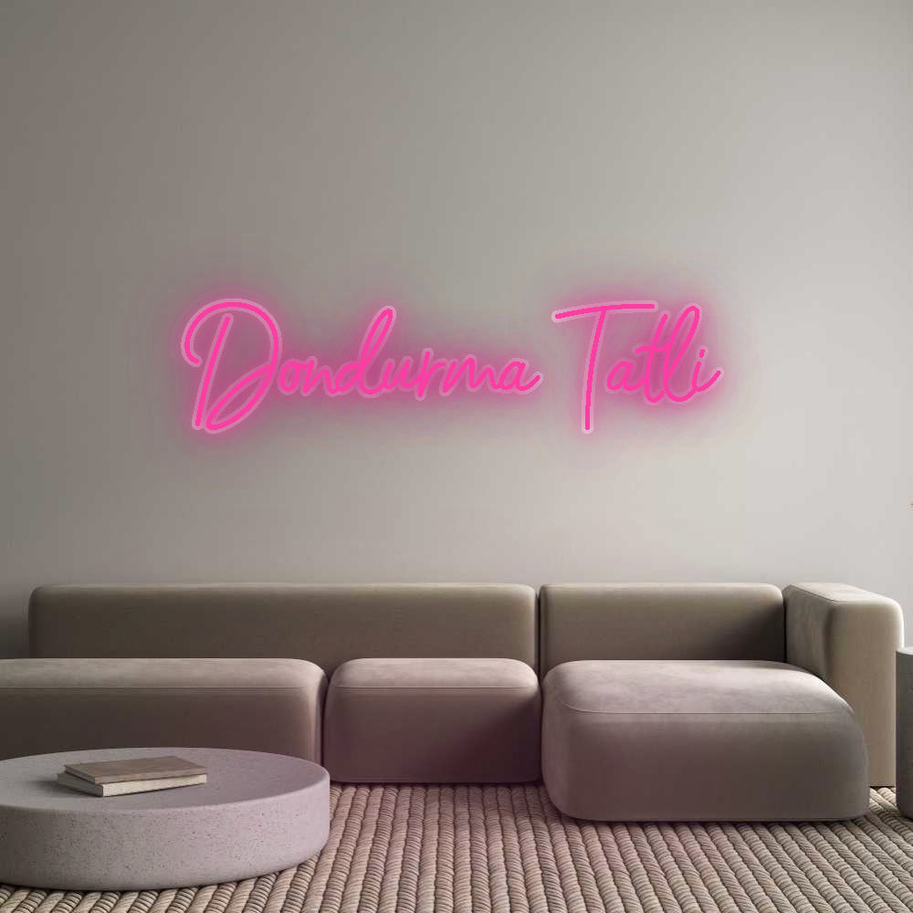 Özel Tasarım : Dondurma Tatli - Neonbir