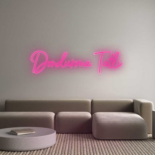 Özel Tasarım : Dondurma Tatli - Neonbir