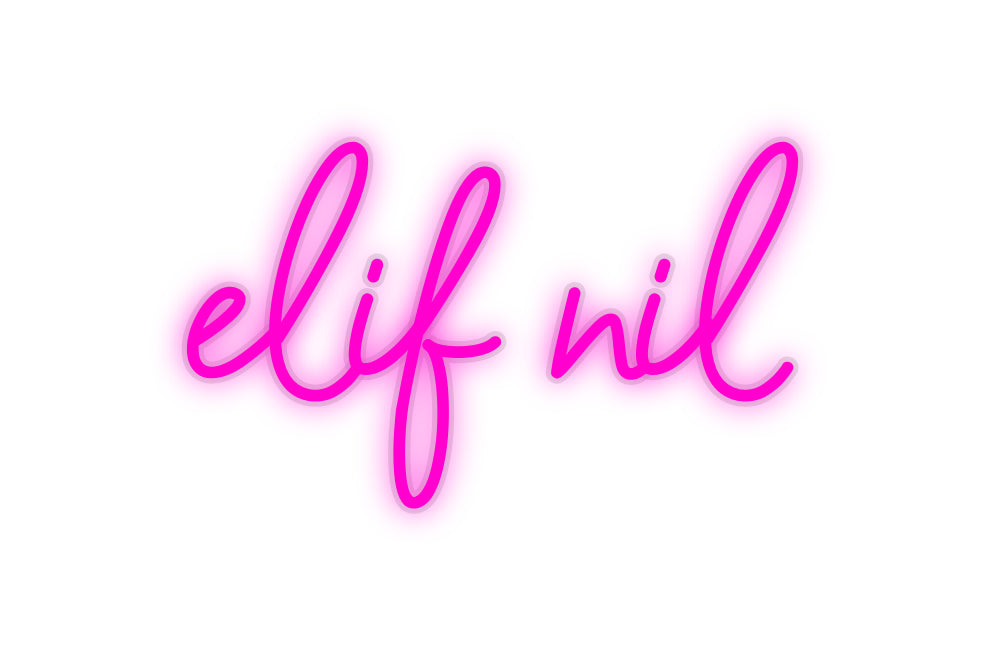 Özel Tasarım : elif nil - Neonbir