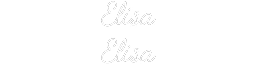 Özel Tasarım : Elisa
Elisa - Neonbir