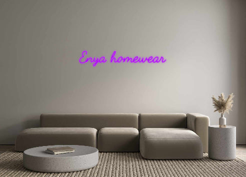 Özel Tasarım : Enya homewear - Neonbir