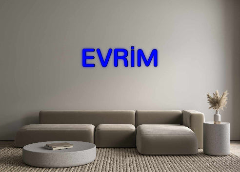 Özel Tasarım : EVRİM - Neonbir