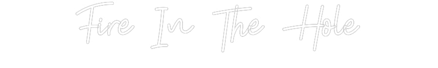 Özel Tasarım : Fire In The H... - Neonbir