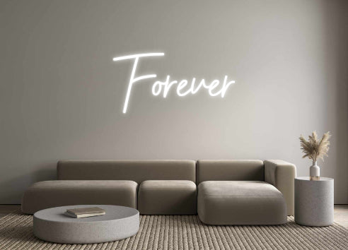 Özel Tasarım : Forever - Neonbir