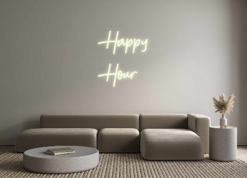 Özel Tasarım : Happy
Hour - Neonbir