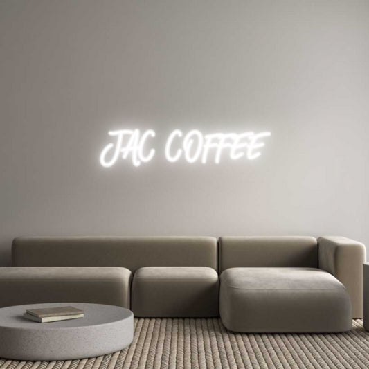 Özel Tasarım : JAC COFFEE - Neonbir