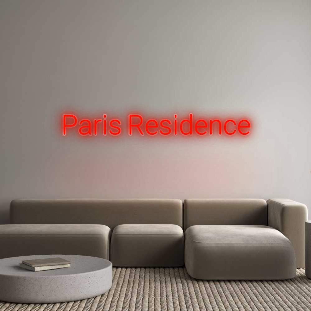 Özel Tasarım : Paris Residence - Neonbir