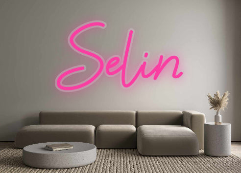 Özel Tasarım : Selin - Neonbir