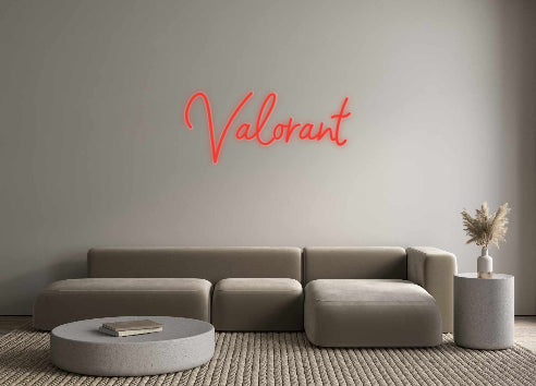 Özel Tasarım : Valorant - Neonbir