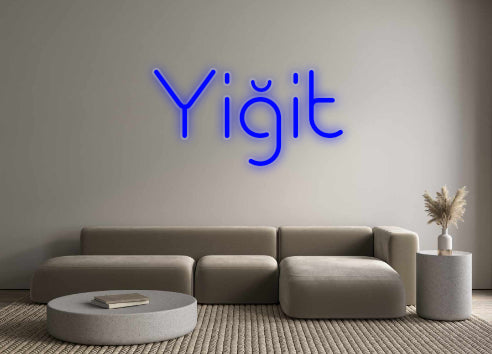 Özel Tasarım : Yiğit - Neonbir